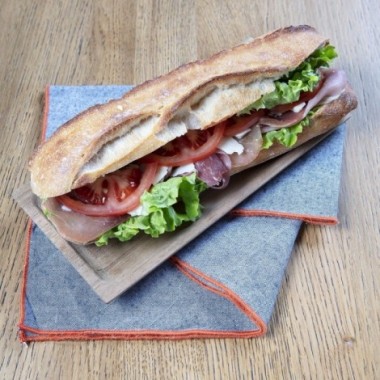 Sandwich jambon cru / parmezan