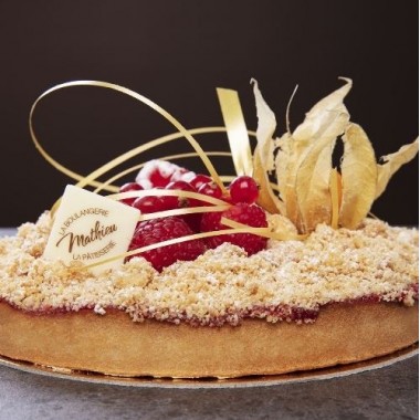 Tarte Crumble fruits rouges