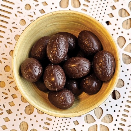 Mini oeufs praliné noir 100g