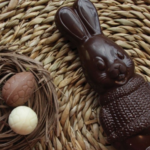 Moulage lapin noir 100g