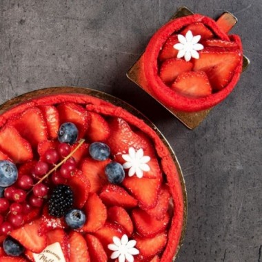 Charlotte aux fraises (individuelle)
