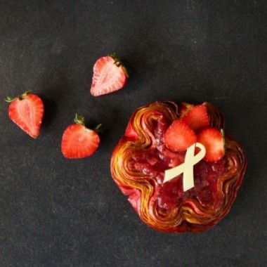 La fleur d'Octobre Rose
