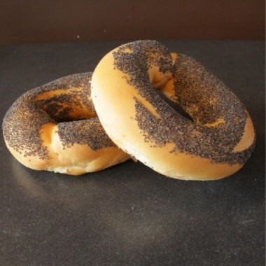 Bagel pavot