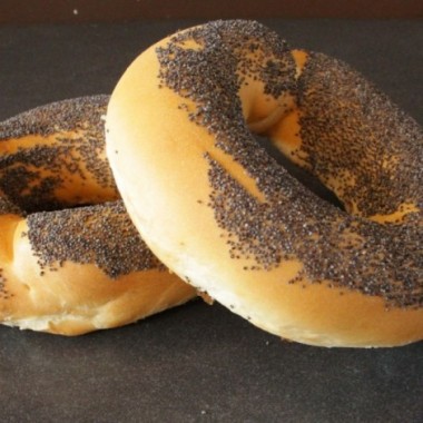 Bagel pavot