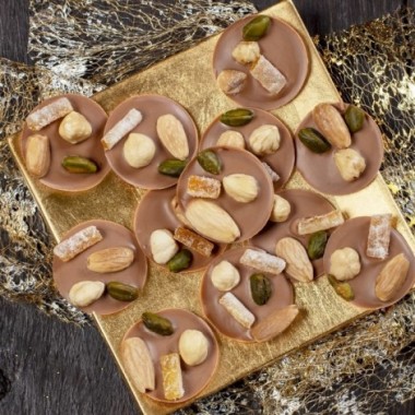 Mendiants au lait (150g)