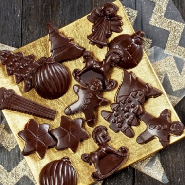 Fritures chocolat noir 