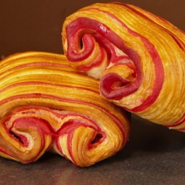 Strié praliné fraises 