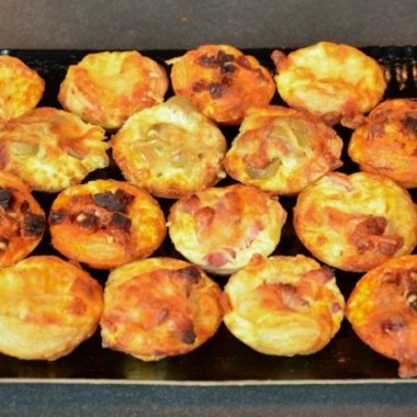 Plateau 16 mini quiches