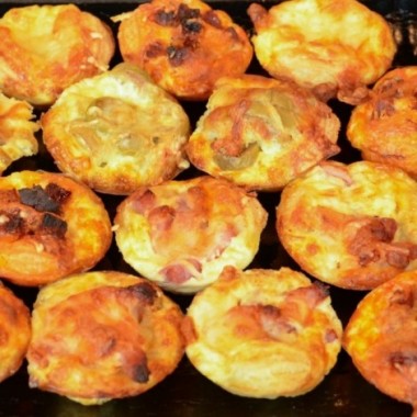 Plateau 16 mini quiches