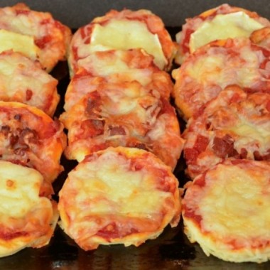 Plateau 16 mini pizza 