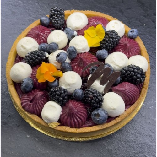 Tarte printanière - Mûres...