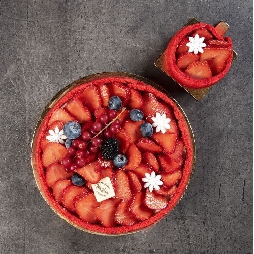 Charlotte aux fraises (à...
