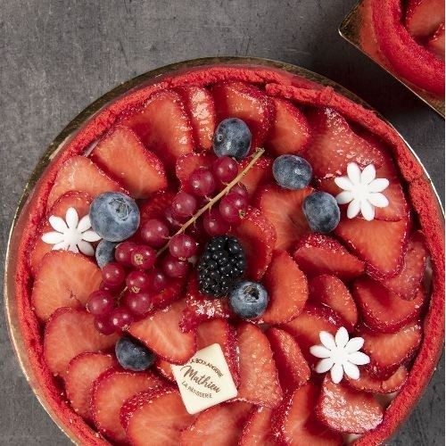 Charlotte aux fraises (à...